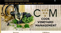 Desktop Screenshot of cvmgrapes.com